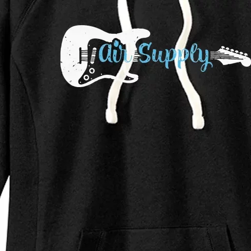 Funny Guitar Lover Air Supply Women's Fleece Hoodie