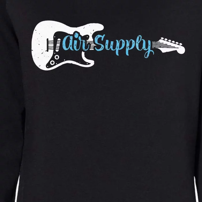 Funny Guitar Lover Air Supply Womens California Wash Sweatshirt