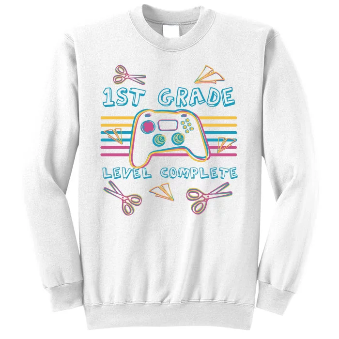 First Grade Level Complete Gamer Sweatshirt