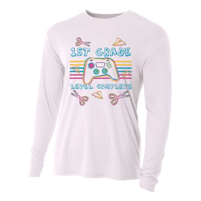 First Grade Level Complete Gamer Cooling Performance Long Sleeve Crew