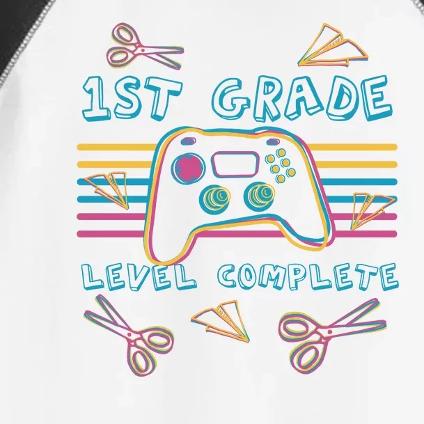 First Grade Level Complete Gamer Toddler Fine Jersey T-Shirt