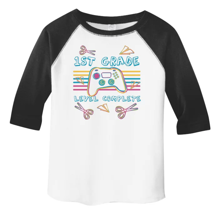 First Grade Level Complete Gamer Toddler Fine Jersey T-Shirt