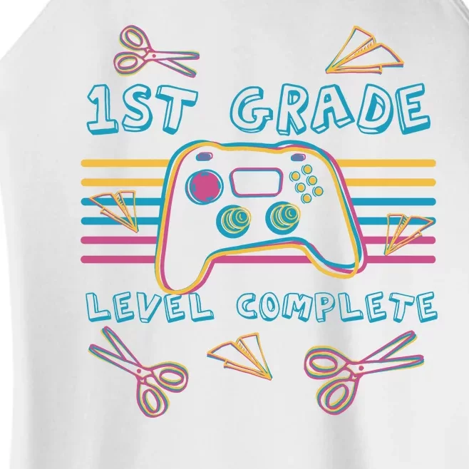 First Grade Level Complete Gamer Women’s Perfect Tri Rocker Tank