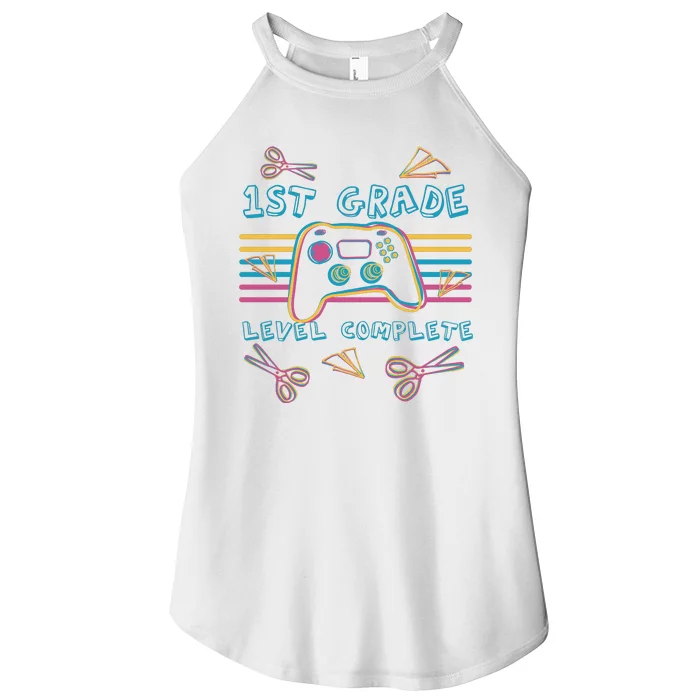 First Grade Level Complete Gamer Women’s Perfect Tri Rocker Tank