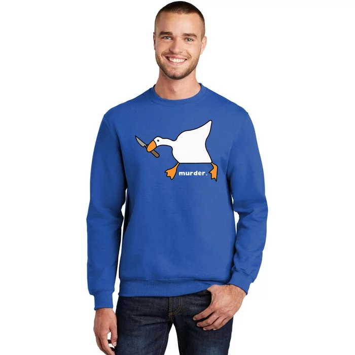 Funny Goose Murder Sweatshirt