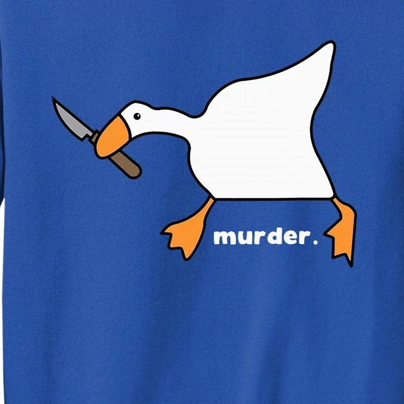 Funny Goose Murder Sweatshirt