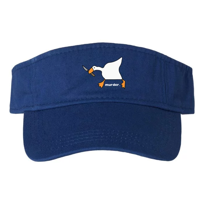 Funny Goose Murder Valucap Bio-Washed Visor