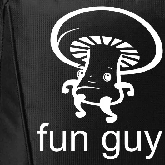 Fun Guy Mushroom Funny City Backpack