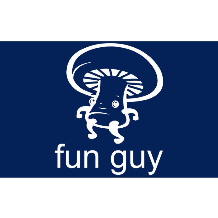 Fun Guy Mushroom Funny Bumper Sticker