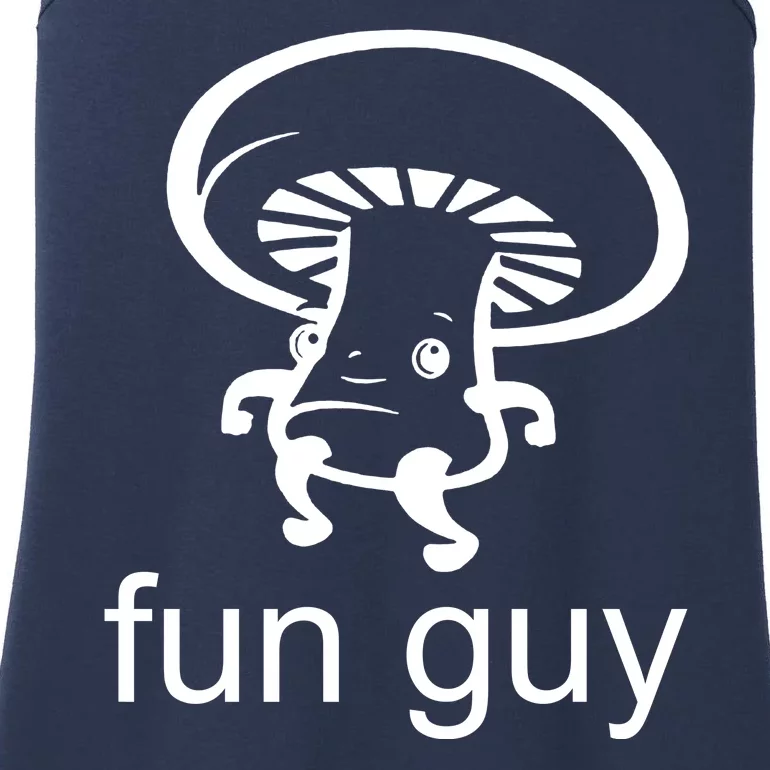 Fun Guy Mushroom Funny Ladies Essential Tank