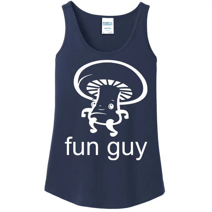 Fun Guy Mushroom Funny Ladies Essential Tank