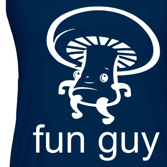 Fun Guy Mushroom Funny Ladies Essential Flowy Tank