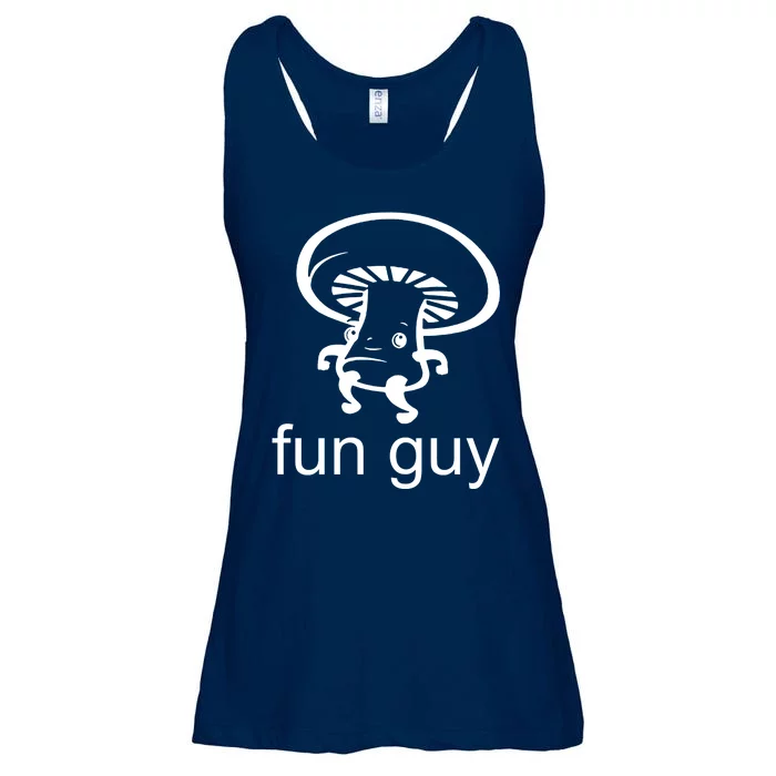 Fun Guy Mushroom Funny Ladies Essential Flowy Tank