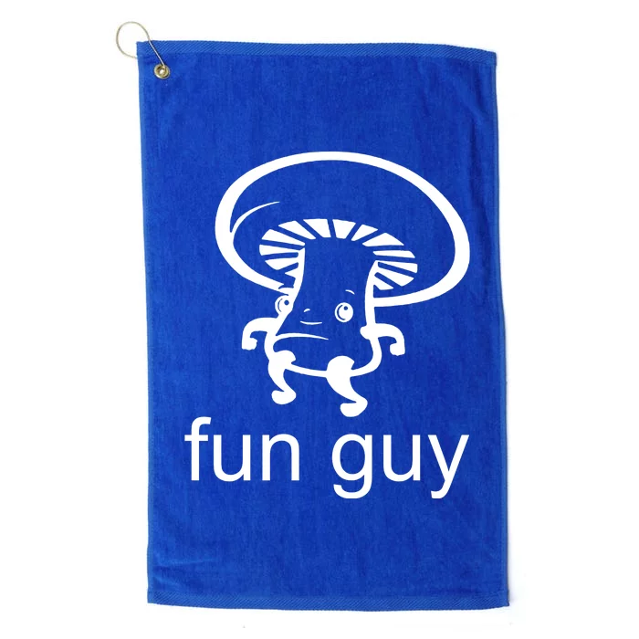 Fun Guy Mushroom Funny Platinum Collection Golf Towel