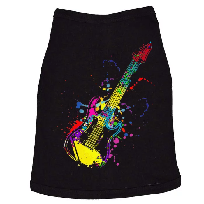 funny Guitar Music Player Guitarist vintage Doggie Tank