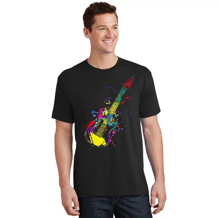 funny Guitar Music Player Guitarist vintage T-Shirt