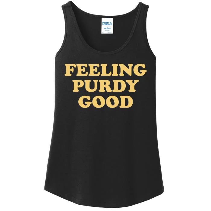 Feeling Good Meme Funny Ladies Essential Tank