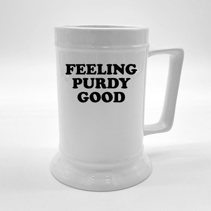 Feeling Good Meme Funny Front & Back Beer Stein