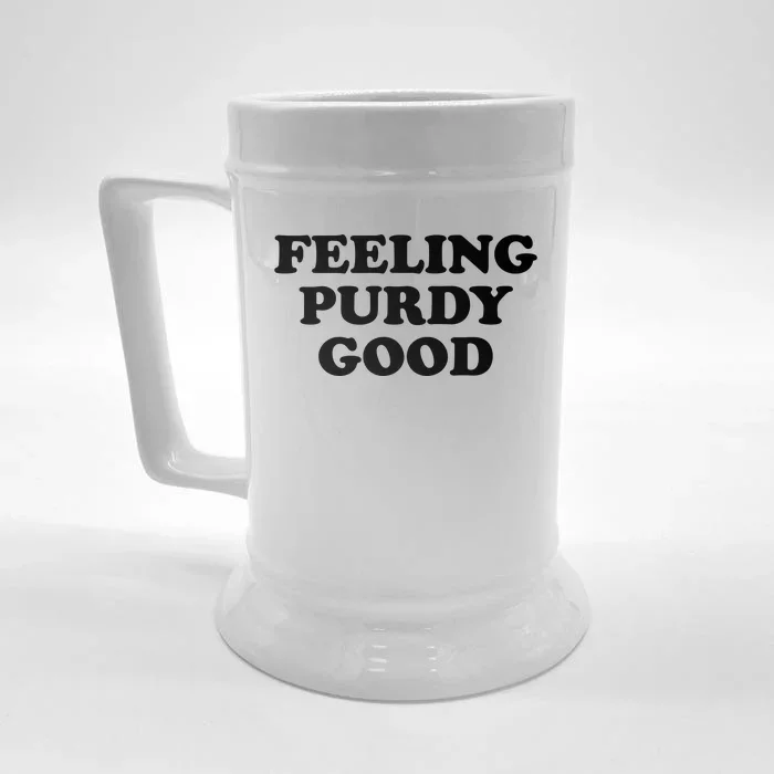 Feeling Good Meme Funny Front & Back Beer Stein