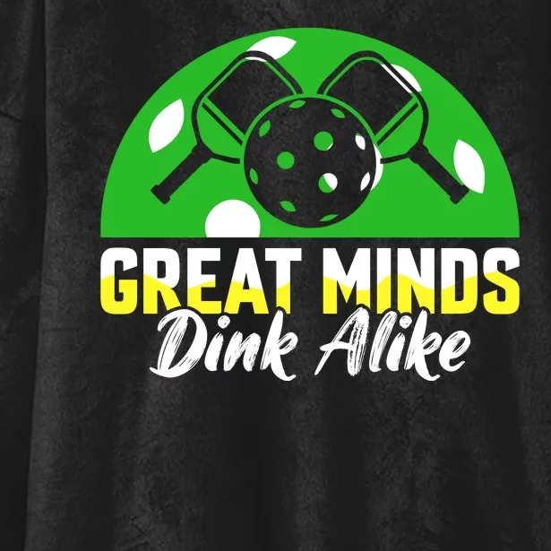 Funny Great Mine Dink Alike Pickleball Hooded Wearable Blanket