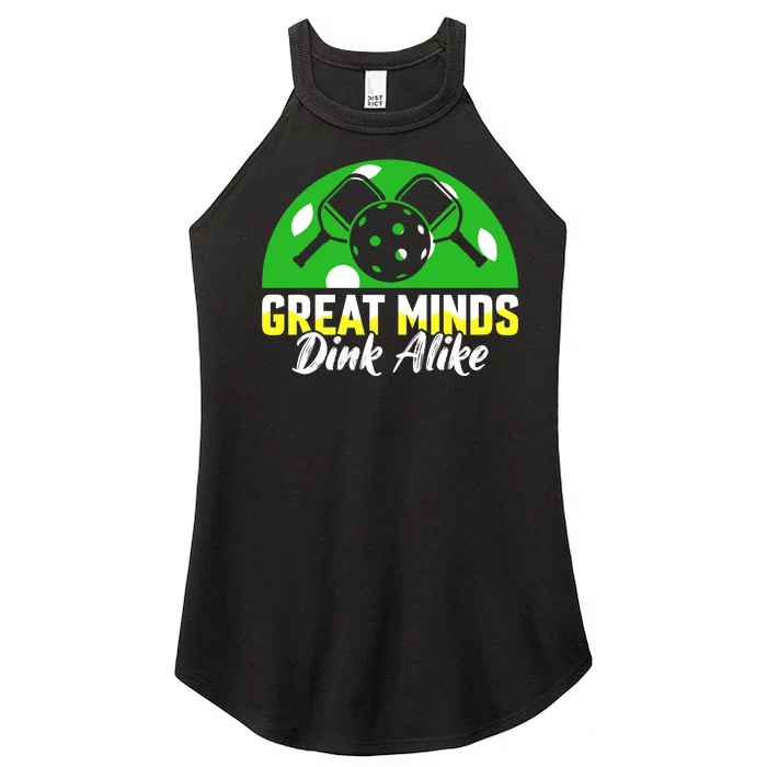 Funny Great Mine Dink Alike Pickleball Women’s Perfect Tri Rocker Tank