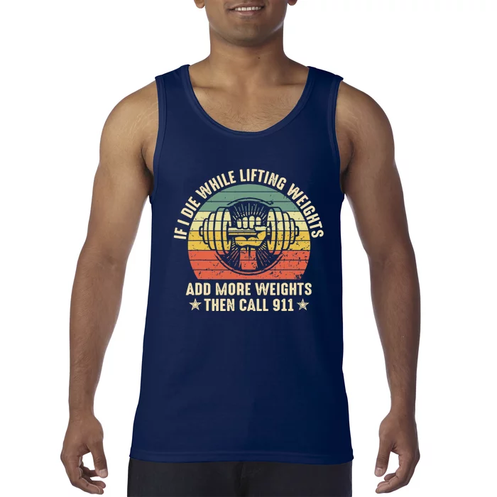 Funny Gym Motivational Quote Tank Top