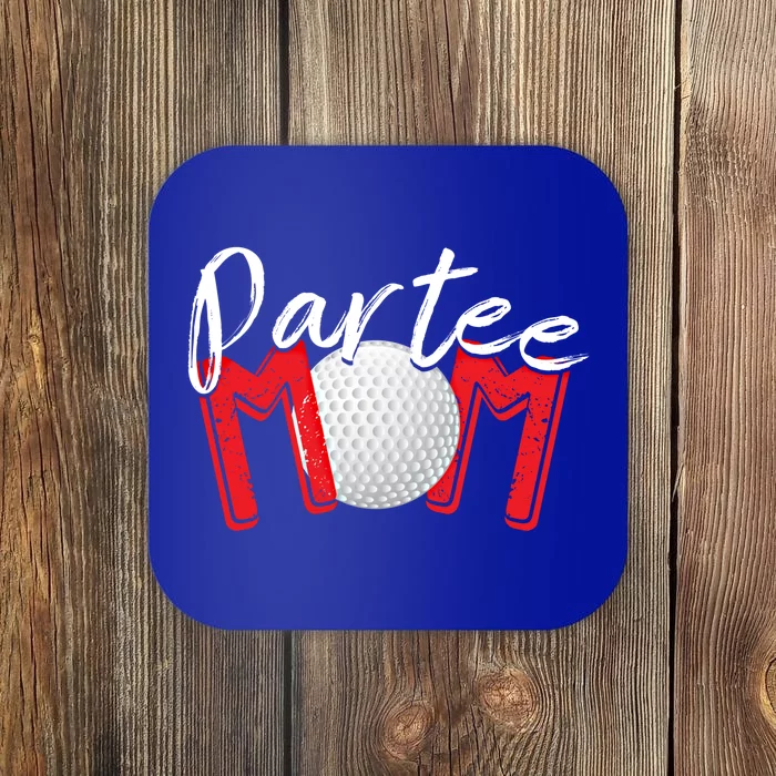 Funny Golf Mom Partee Mom Cute Gift Coaster