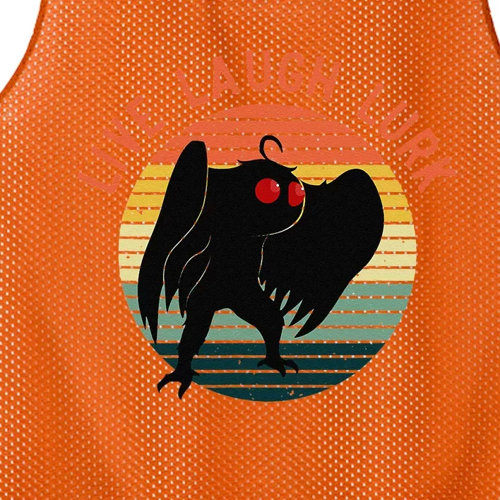 Funny Gift Mothman For Dad Mesh Reversible Basketball Jersey Tank