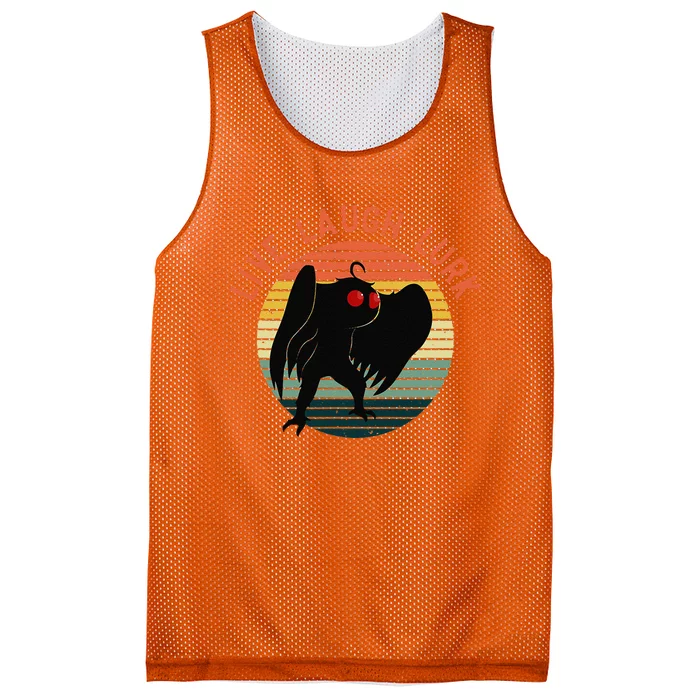 Funny Gift Mothman For Dad Mesh Reversible Basketball Jersey Tank