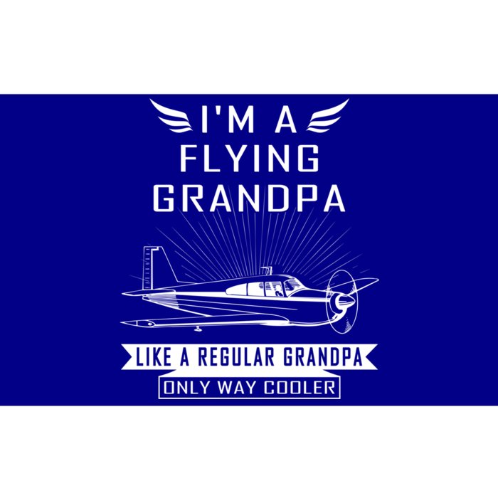 Flying Grandpa Meaningful Gift Pilot Gift Pilot Humor Tee Gift Bumper Sticker