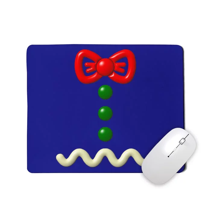 Funny Gingerbread Man Costume Halloween Gift Mousepad