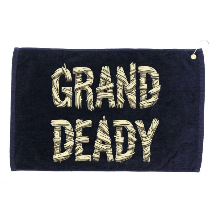 Funny Grand Mummy Matching Couple Halloween Family Costume Meaningful Gift Grommeted Golf Towel