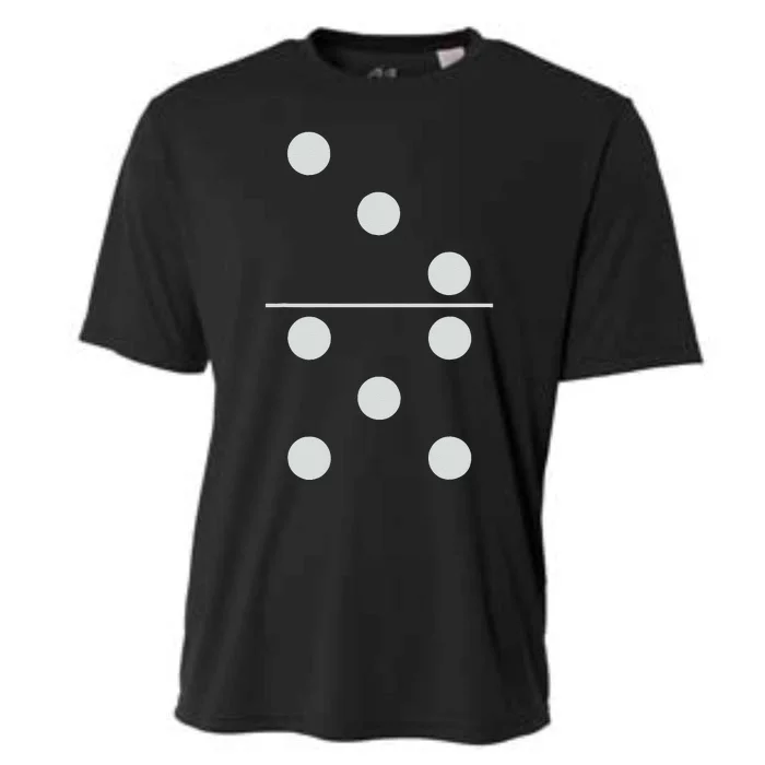 Funny Group Matching Halloween Costume Domino Dominoes 35 Cooling Performance Crew T-Shirt