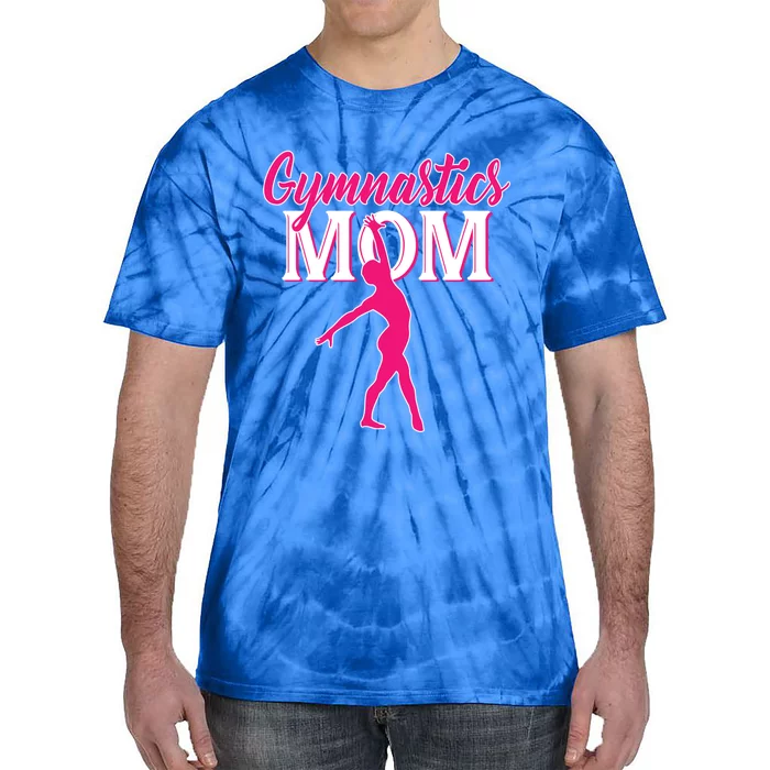 Funny Gymnastics Mom Cute Gymnast Mom Mother's Day Mommy Gift Tie-Dye T-Shirt