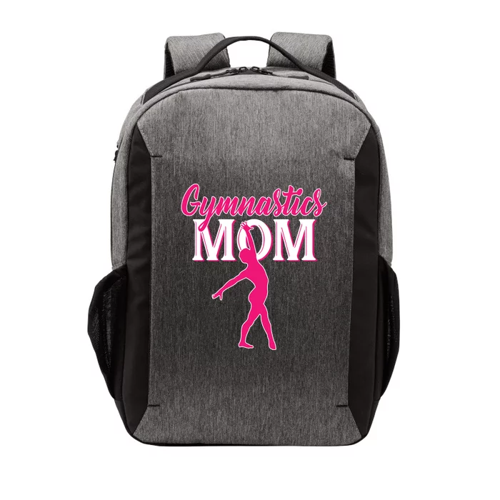 Funny Gymnastics Mom Cute Gymnast Mom Mother's Day Mommy Gift Vector Backpack