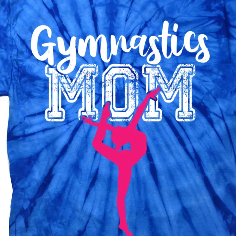 Funny Gymnastics Mom Cute Gymnast Mom Mother's Day Gift Tie-Dye T-Shirt