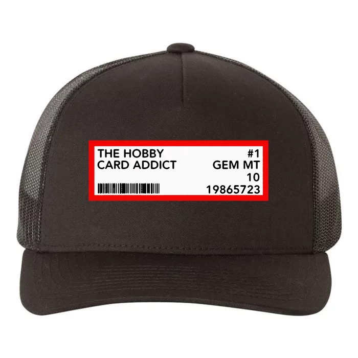 Funny Gem Mint Graded Baseball Card Grade Trading Cards Yupoong Adult 5-Panel Trucker Hat