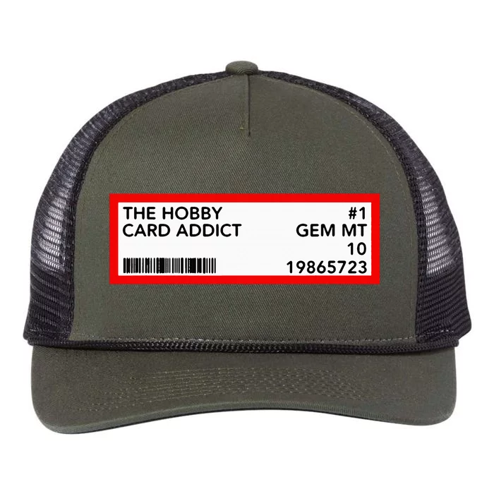 Funny Gem Mint Graded Baseball Card Grade Trading Cards Retro Rope Trucker Hat Cap