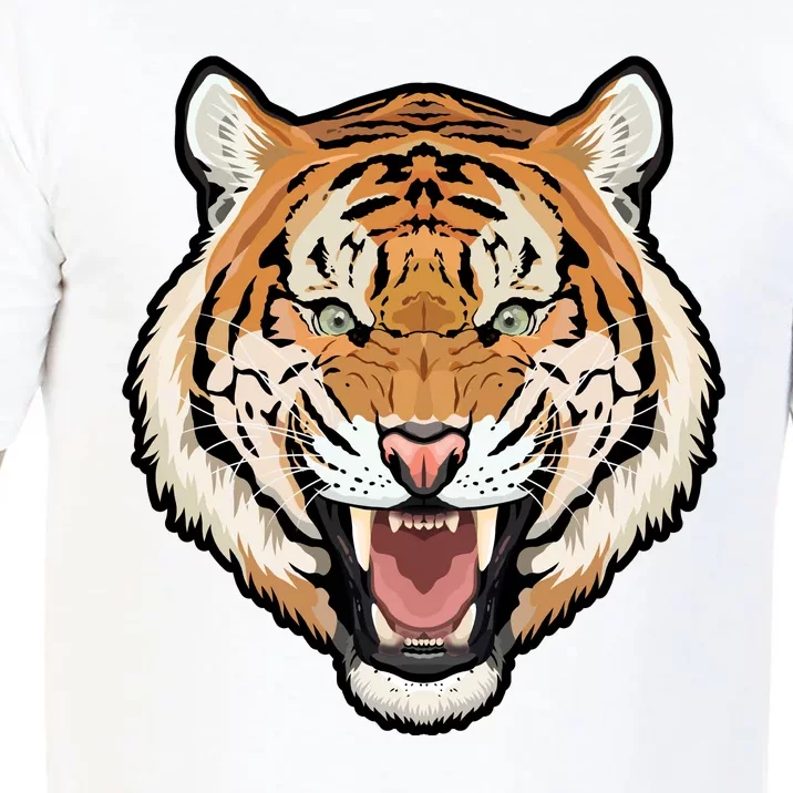 Funny Growling Mouth Open Bengal Tiger Comfort Colors T-Shirt