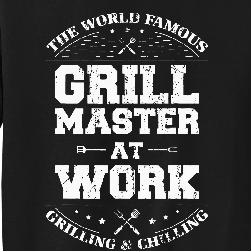 Funny Grill Master BBQ Chef Smoked Meat Lover Gift Barbecue Sweatshirt