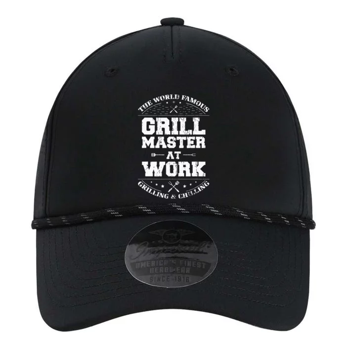 Funny Grill Master BBQ Chef Smoked Meat Lover Gift Barbecue Performance The Dyno Cap