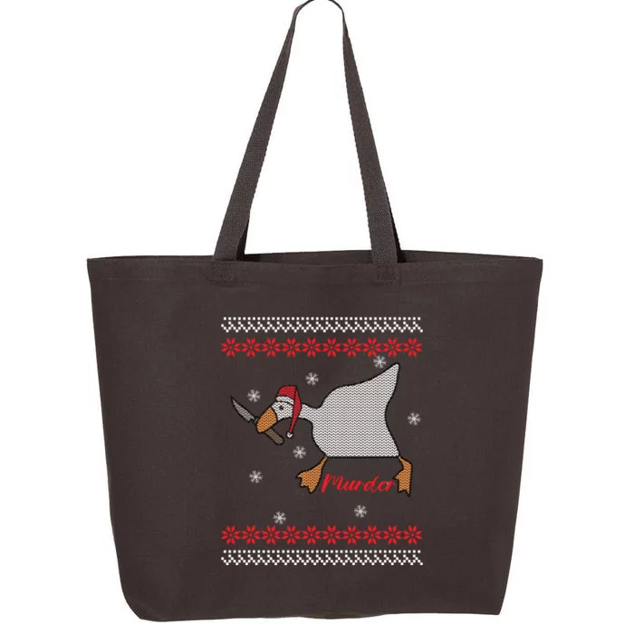 Funny Goose Murder For Xmas 25L Jumbo Tote