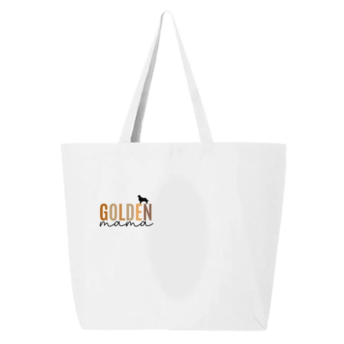 Funny Golden Mama Golden Retriever Dog Lover Gift Golden Mom Dog Owner 25L Jumbo Tote