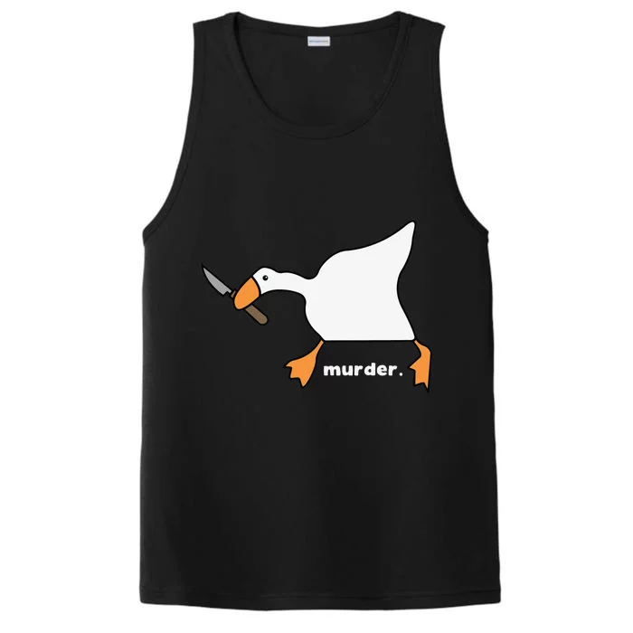 Funny Goose Murder Performance Tank