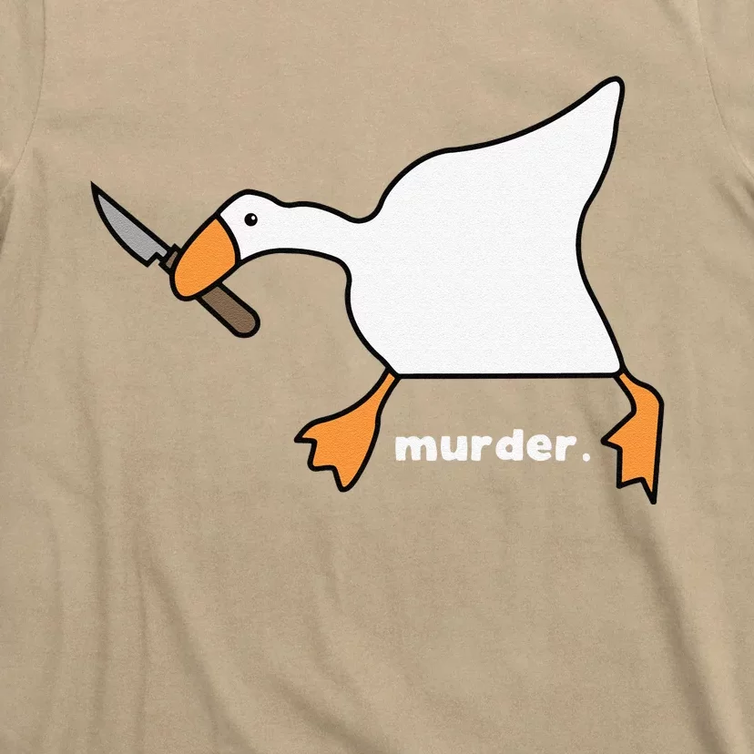 Funny Goose Murder T-Shirt