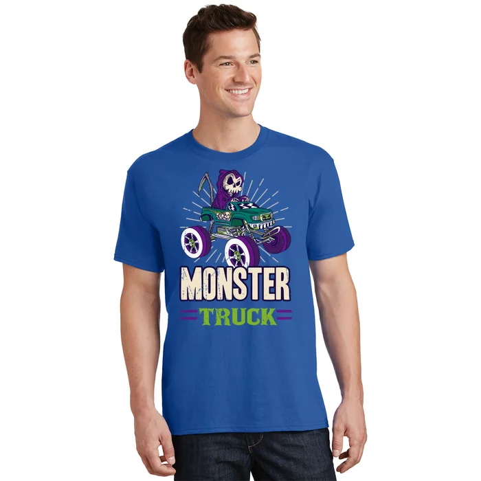 Funny Gangster Monster Truck For Cool Gift T-Shirt