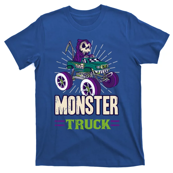 Funny Gangster Monster Truck For Cool Gift T-Shirt