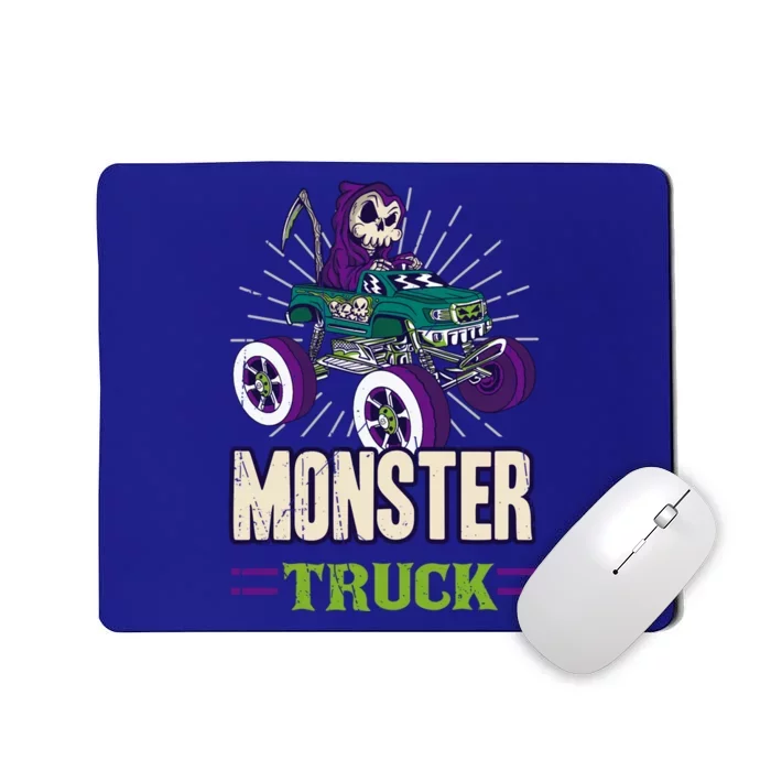 Funny Gangster Monster Truck For Cool Gift Mousepad