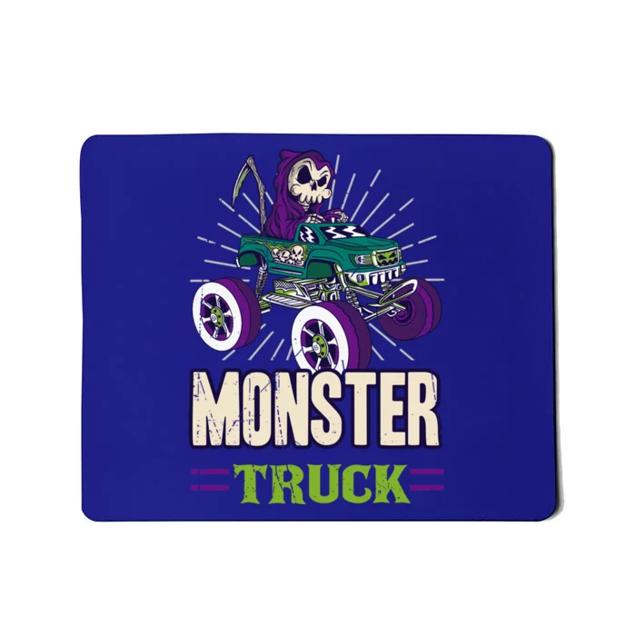 Funny Gangster Monster Truck For Cool Gift Mousepad