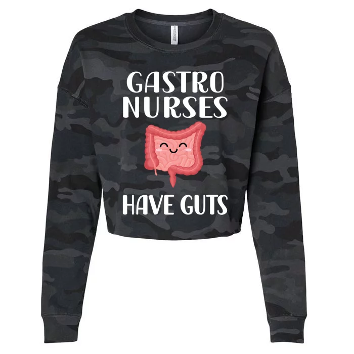 Funny Gastro Nurse Endoscopy Gastroenterology Nurse Gift Cropped Pullover Crew